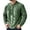 Green, variant on VJATTWR Men's Long Sleeve Hooded Shirt, Lightweight Pullover with Front Pocket, Casual S