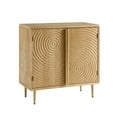 thumbnail image 4 of Art Leon 2 Drawer Console Table Rustic Buffet Cabinet Kitchen Table Pine Wood Finished, 4 of 7