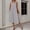 White, variant on FRSASU Summer Dresses for Women Flowy Casual Midi Dress Beach Vacation Sundresses with Pockets White