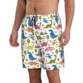thumbnail image 2 of Fotbe Cute Dinosaur Trajes de Baño Estampados para Hombre, Shorts de Verano de Secado Rápido, Ropa de Playa, Bañadores-Small, 2 of 6