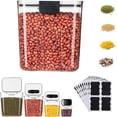 thumbnail image 4 of CRCMURE Ensemble de Rangement Alimentaire Orliya avec Étiquettes, Conteneurs Hermétiques pour Cuisine, Garde-Manger, 4 of 8