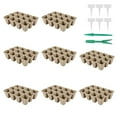 thumbnail image 3 of 8Pcs Seed Starter Trays One-off Seedling Box Garden Plant Germination Nutrient Pots with Labels, 3 of 10