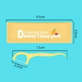 thumbnail image 6 of QARUN 2026 New 30 Count Individually Wrapped Dental Floss Picks - 4 Kinds of Fruit Flavor - Oral Care Flossers for Adults and Kids for Home,Travel,School, 6 of 6