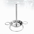 thumbnail image 2 of 1Pcs Roaster Rack Upright Stand For Chicken And Small Turkey With Fat Dripping Silver 11.8In, 2 of 8