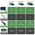 thumbnail image 2 of Lona para Camping Impermeable JAICOM 1,4 kg 10x5 m con Accesorios, 2 of 7