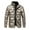 Gold, variant on SanKhan Men Down Jacket Outwear Puffer Coats Casual Zip Up Windbreaker Lightweight Winter Jackets Black