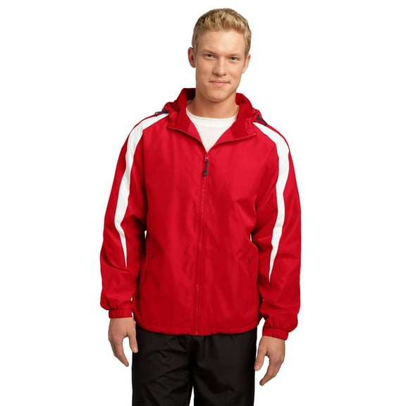 Sport-Tek Fleece-Lined Colorblock Jacket. JST81
