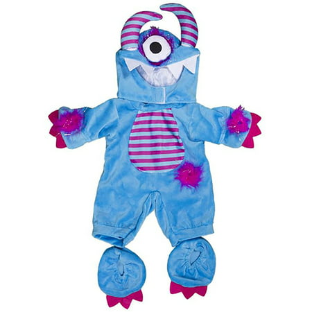 One Eyed Monster Costume Teddy Bear Clothes Outfit Fits Most 14