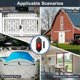 thumbnail image 2 of Outdoor Door Window Magnetic Alarm Wireless Sensor Waterproof Monitor Burglar Anti Theft Home Securi, 2 of 5