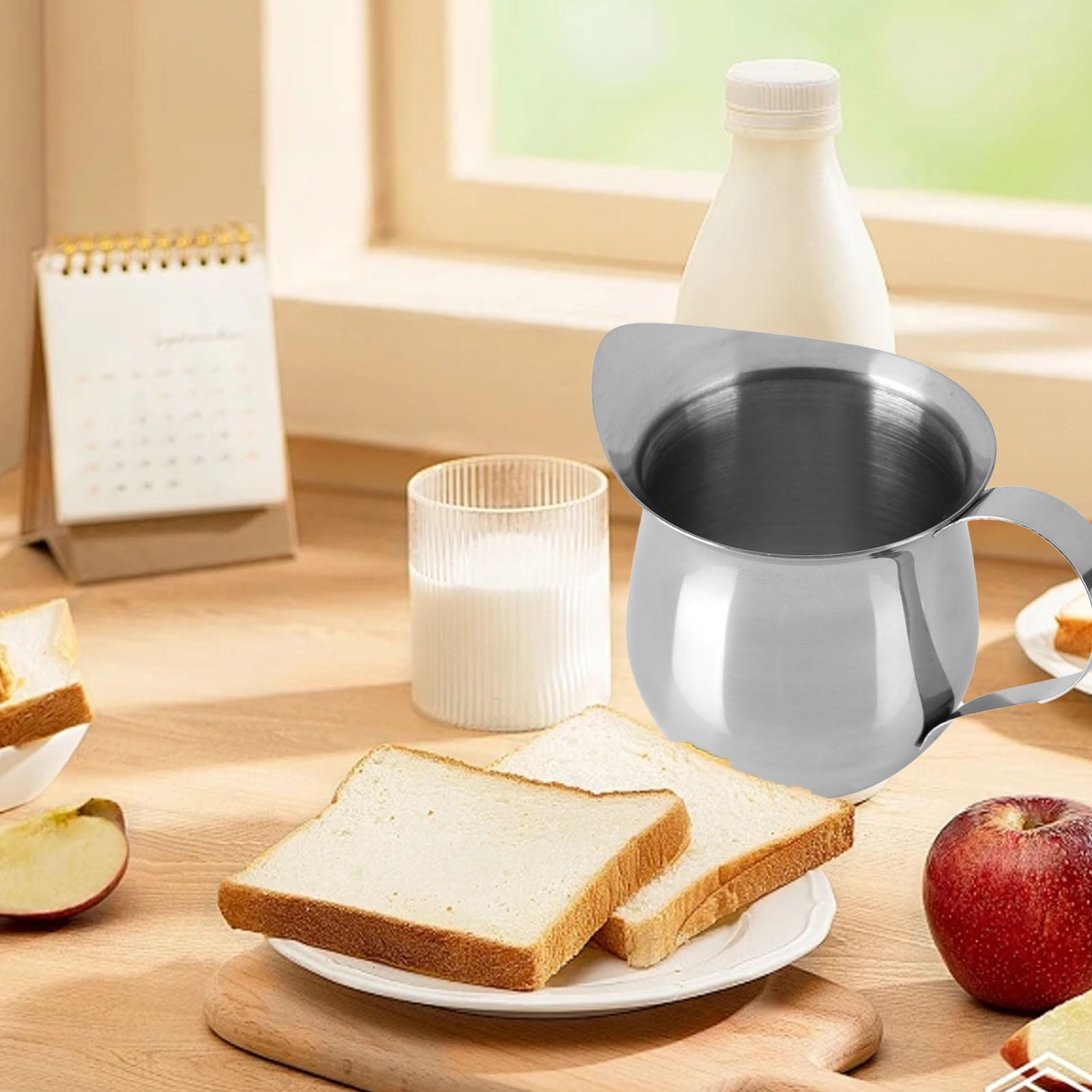 90ml Stainless Steel Milk Frothing Pitcher - Mini Latte Art Jug