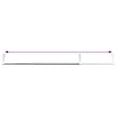thumbnail image 6 of vidaXL Curtain Rails 2 Pcs White and Silver 23.6"-41.3" Aluminum, 6 of 22