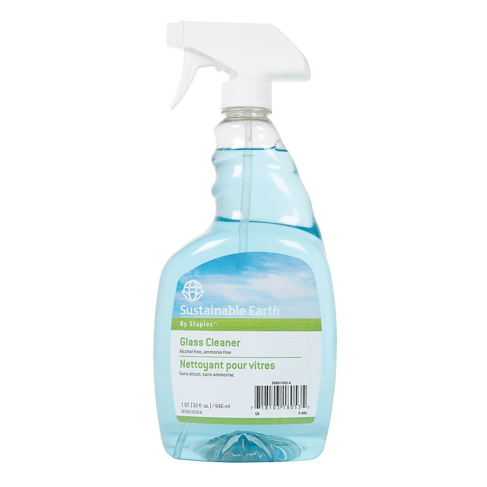 Sustainable Earth Glass Cleaner Ready To Use 32 oz (SEB61032RTUCC