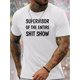 thumbnail image 1 of Men's Summer Fashion T-Shirt with Unique Graphic Print - Casual Round Neck, Soft Polyester, Machine Washable Tee For Adult, Men, Women, Teen, Teenager, Adolescent, Youth., 1 of 4