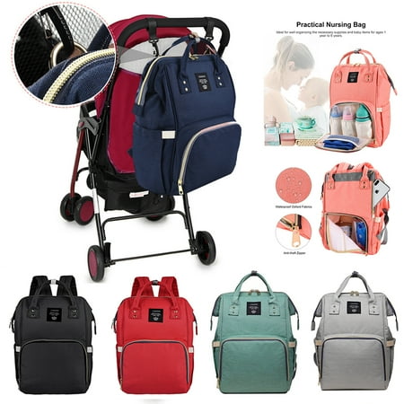 Vbiger Diaper Bag Multifuncation Waterproof Large Capacity Durable Nappy Tote Backpack