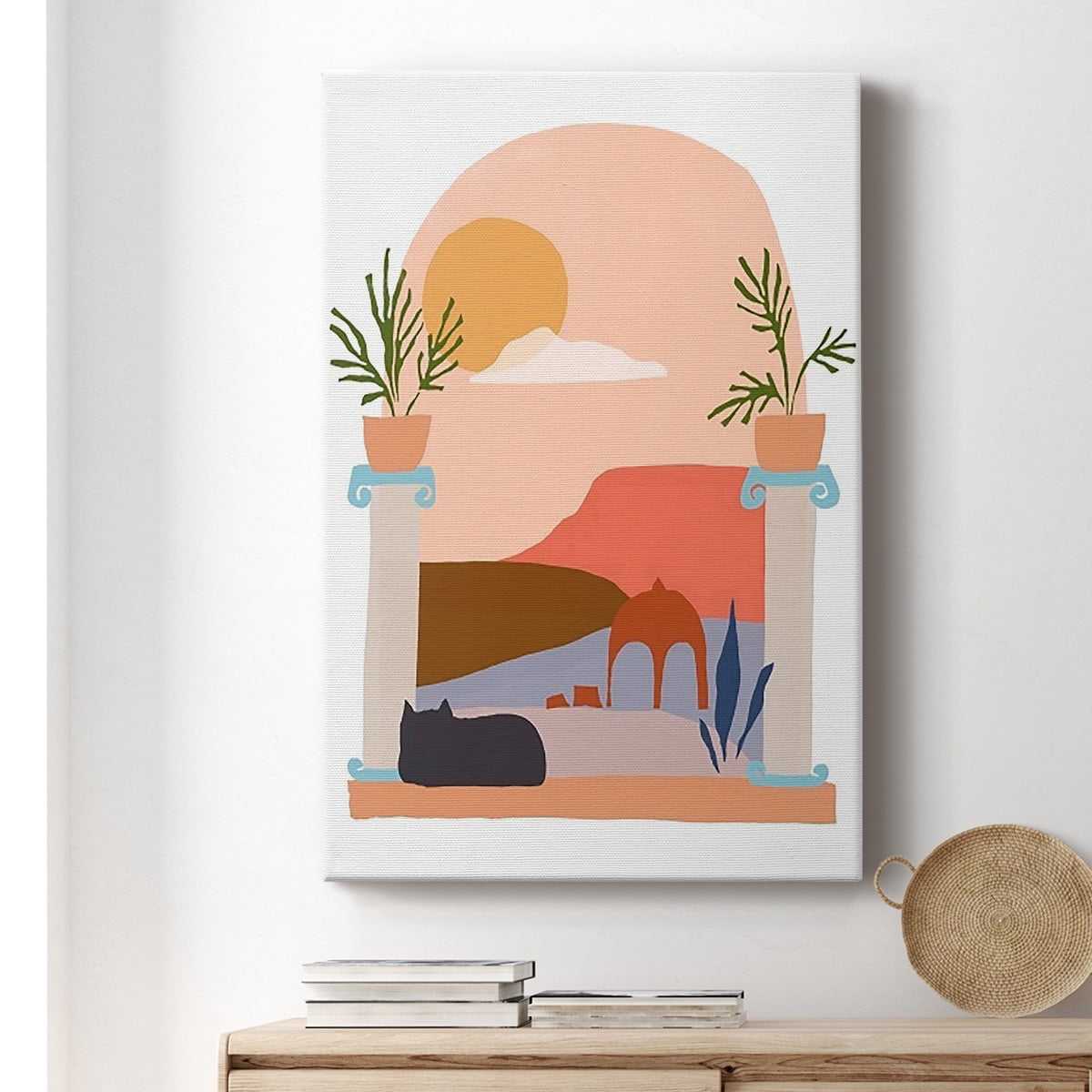 Paper Scene IV Premium Gallery Wrapped Canvas - Ready to Hang