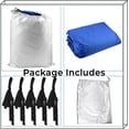 thumbnail image 6 of ALL-CARB Waterproof Pontoon Heavy Duty Boat Covers 600D Marine Grade PU Coating Blue, 6 of 6
