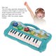 thumbnail image 4 of Mini Órgano Electrónico, Iluminaciónón verde y Magnífica Gran regalo de plástico Kekboard piano para actuaciones en el HOGAR, 4 of 7