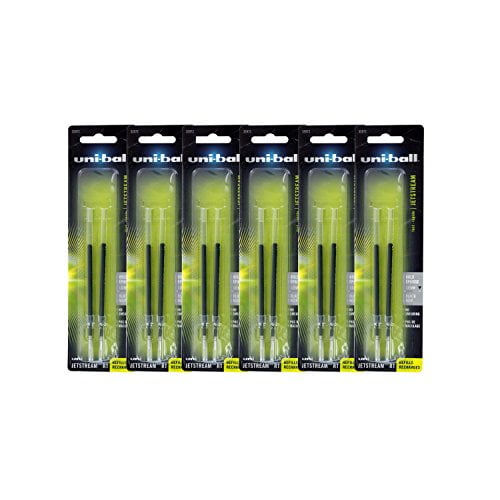 UniBall Jetstream RT/Jetstream Sport Ballpoint Pen Refills, Bold Point
