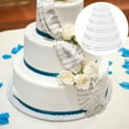 thumbnail image 4 of LCXmlly Acrylic Cake Pan 2 Pack Acrylic Cake Plates Transparent Round Discs for Cake Serving, 4 of 8