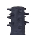 thumbnail image 7 of Enya Flower Vase, 3D Spiked Accent Narrow Neck, Black Ceramic, 18 Inch, 7 of 7