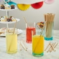 thumbnail image 3 of Comfy Package [200 Pack] Kraft Paper Straws, 100% Biodegradable & Ink-Free, Straws for Drinking and Crafts - Kraft, 3 of 6
