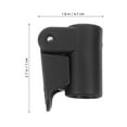 thumbnail image 3 of 4 Pcs Adaptateur de Mât de Tente Réglable Connecteur de Tige de Tente en Plastique Robuste Clips de Montage de Tente Extérieure Raccords de Auvent Connecteur de Remplacement (22mm à 25mm), 3 of 9