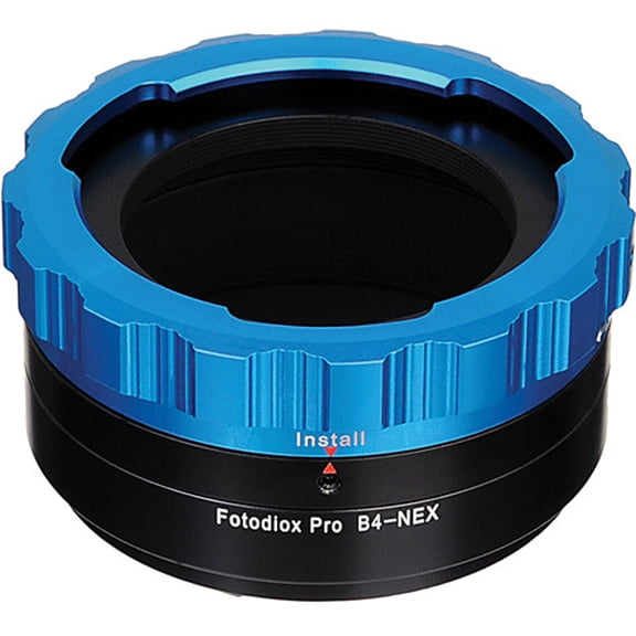 Fotodiox Pro Lens Mount Adapter for B4 Mount Lenses to Sony Alpha NEX E-Mount Camera Bodies