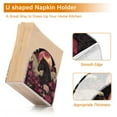 thumbnail image 5 of BZSMCE Napkin Holder Creative Midnight Majesties in Bloom Pattern Classic Napkin Holders, 5 of 9