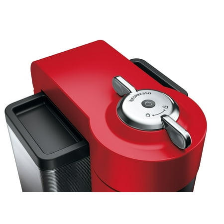 Nespresso Vertuo Coffee and Espresso Maker by De'Longhi with Aeroccino Milk Frother - Shiny Red