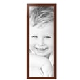 thumbnail image 2 of ArtToFrames 13" x 36" Walnut Picture Frame, 13x36 inch Brown MDF Poster Frame (WOM-4086), 3 Pack, 2 of 8