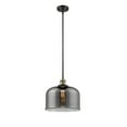 thumbnail image 7 of Innovations Lighting 201S X-Large Bell X-Large Bell 1 Light 12" Wide Pendant - Black /, 7 of 7