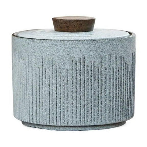 Ceramic Butter Dish Portable Household Packaging Box Storage Jar Tea Bottle