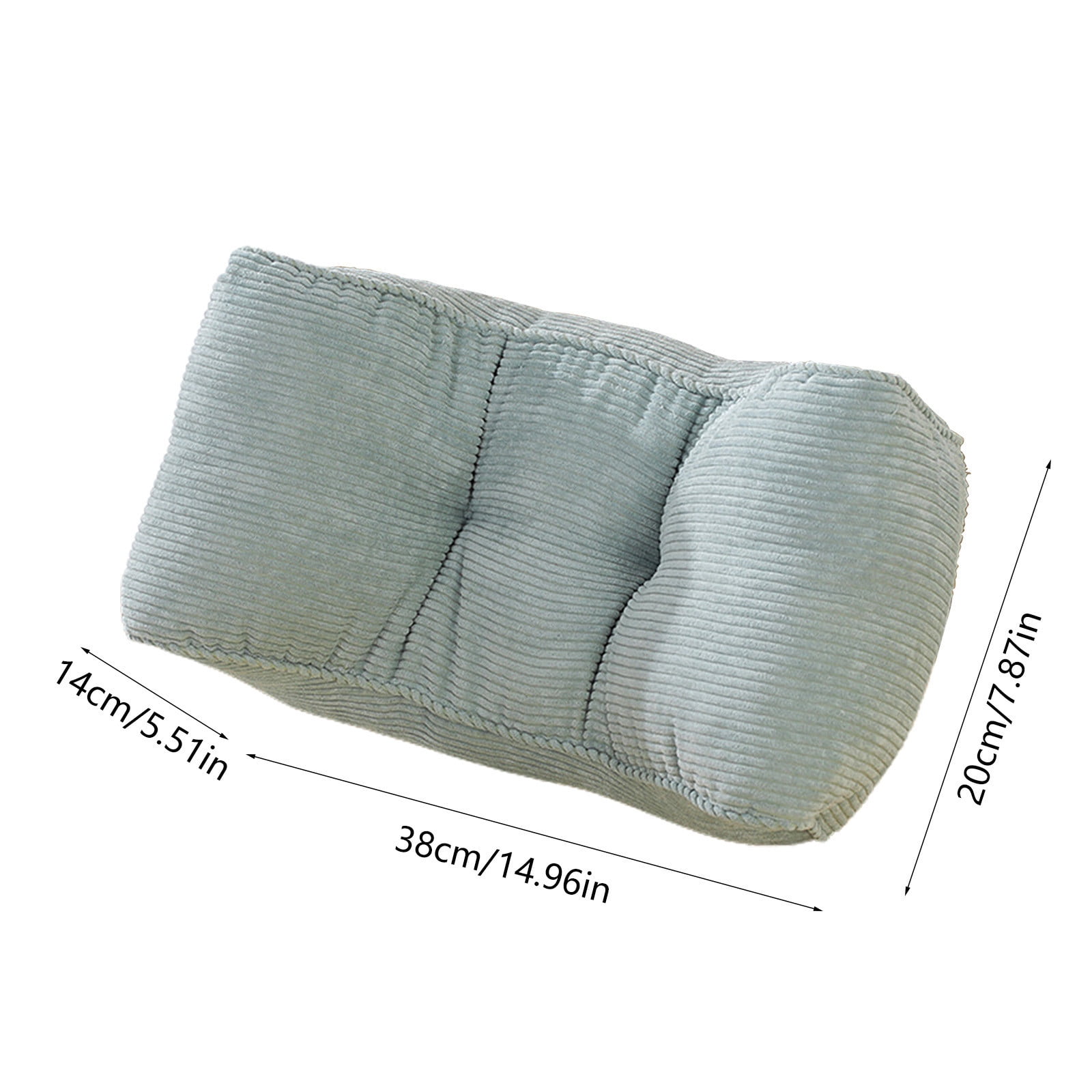 Corduroy Cushion Cushion Nap Cushion Sofa Bed Cushion Small Office Cushion Soft Seat Lumbar Cushion Portable Resting Cushion