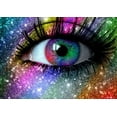 thumbnail image 2 of Diamond Painting / DIY 5D Diamond Painting - 30x40cm - Eye, 2 of 5