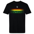 thumbnail image 3 of DemRoc Guyana Stripes of Pride Black T-Shirt (SMALL-XXL), 3 of 5
