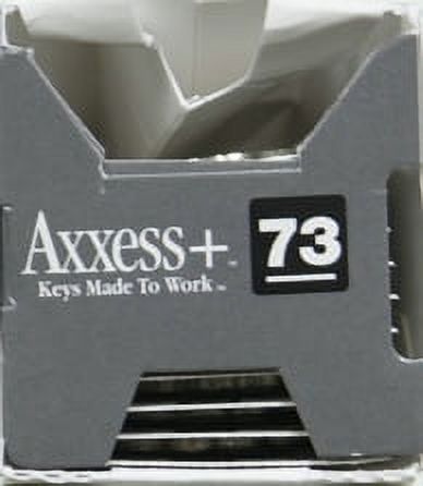 Hillman 88551 #73 Key, Replacement ILCO Blank Key, Brass