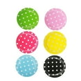 thumbnail image 4 of WHAMVOX Colored Dot Disposable Plates for DIY Christmas Decorations Assorted Color 7 inch Plastic, 4 of 8