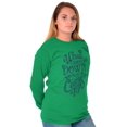 thumbnail image 4 of Goes Up Must Come Down Gardener Humor Women's Long Sleeve T Shirt Brisco Brands 2X, 4 of 6