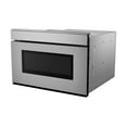 thumbnail image 2 of SHARP SMD2479JS 24 in. 1.2 cu. ft. 950W Sharp Stainless Steel Smart Easy Wave Open Microwave Drawer Oven, 2 of 49
