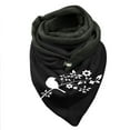 thumbnail image 1 of Foulard Boutonnée Chaude en Coton Imprimé Botanique pour Femmes, 1 of 3