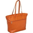 thumbnail image 3 of AmeriLeatherCosmopolitan Leather Tote Bag - Stylish & Secure Women's Handbag-Color:Black, 3 of 4