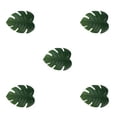 thumbnail image 3 of Toystoory Nuevo mantel de aislamiento, hoja de mantel de simulación, forma de hoja, almohadilla de palma Tropical, mesa, accesorios de cocina Type2 NO2 Toystoory CBP072142, 3 of 4
