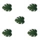 thumbnail image 1 of Naiovety Nuevo mantel de aislamiento, hoja de mantel de simulación, forma de hoja, almohadilla de palma Tropical, mesa, accesorios de cocina Type2 NO2 Naiovety CBP072142, 1 of 4