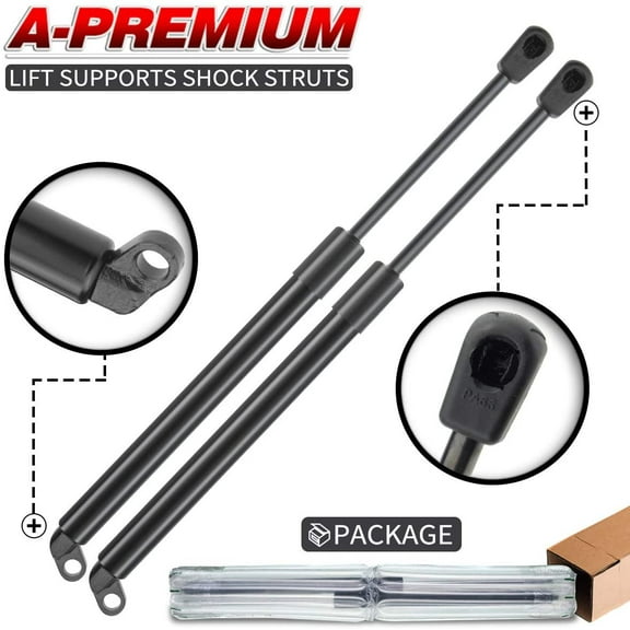 A-Premium Tailgate Trunk Lift Supports Strut Replacement for BMW E39 525i 528i 530i 540i M5 1997-2003 2-PC Set