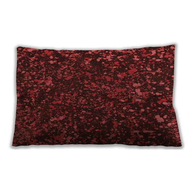 Ahgly Company Indoor Rectangular Contemporary Lumbar Throw Pillow, 13 inch by 19 inch