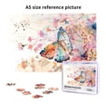 thumbnail image 6 of 1000 PCS Romantic Garden Butterfly Jigsaw Puzzles 1000 Pieces,Gift Suitable Family Friends,Unique And Beautiful Design,Home Leisure,Stress Relief And Entertainment,Adult Wooden Puzzle, 6 of 6