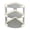 White, variant on Riousery 3-Tier Corner Storage Shelf Organizer, Multipurpose Plastic Desktop Stand for Bathroom, White
