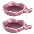 thumbnail image 3 of WHAMVOX  2 Pcs Plum Blossom Ink Tray Calligraphy Dish Plate Practice Accessories, 3 of 8