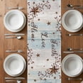 thumbnail image 4 of Table Runner 60 Inches Long for Kitchen Dining, Country Star Brown Dresser Scarf Farmhouse, Dining Table Decorations for Wedding/Parties, Vintage Rustic Texas Stars Wooden 13 x 60 In, 4 of 8