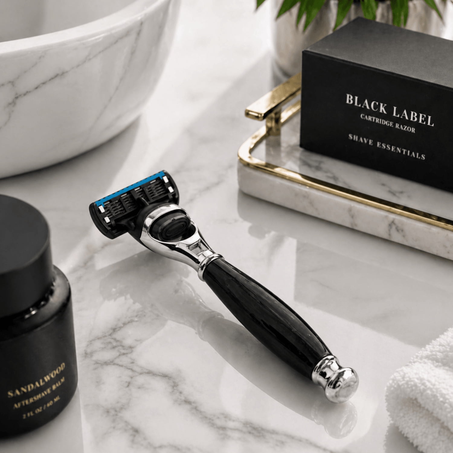 Black Label Cartridge Razor by Shave Essentials